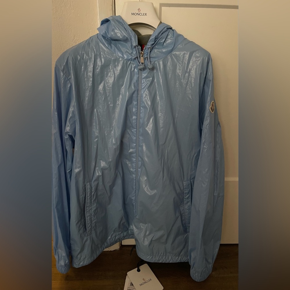 Moncler Wuisse Jacket 
New with tags 
Size: 2/M
Self: 73% cotton, 27% polyamide